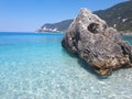 Sea Ã¢â¬â¹Ã¢â¬â¹cliff in Agios Nikitas